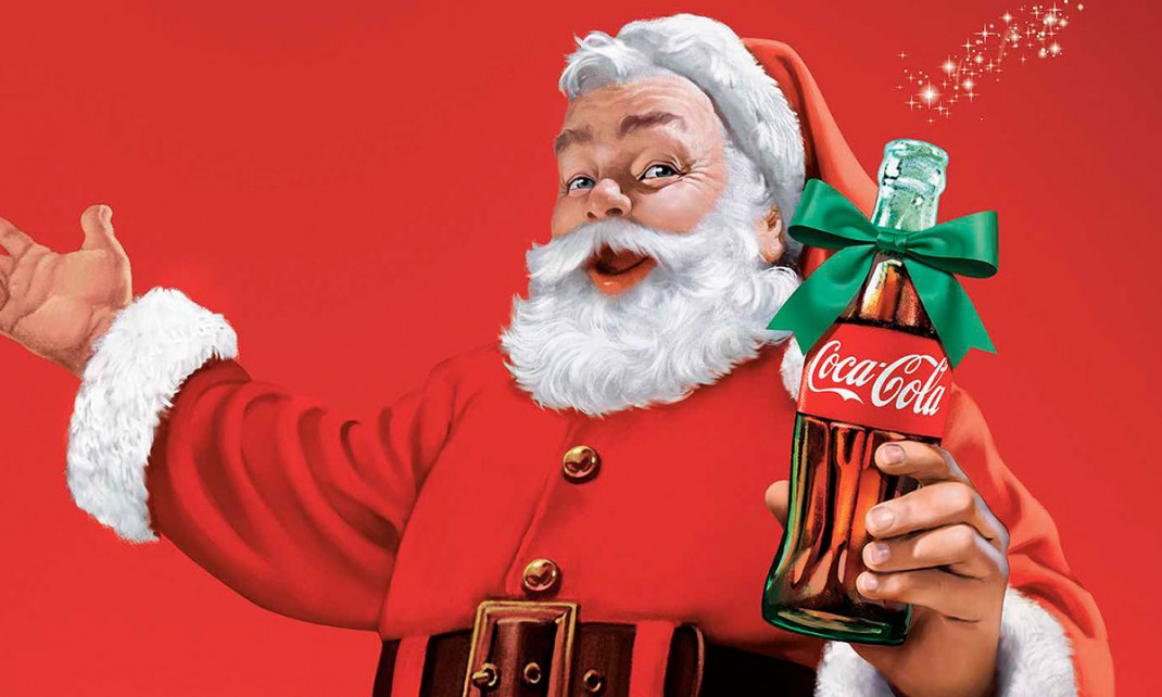 Coca cola papa noel santa claus