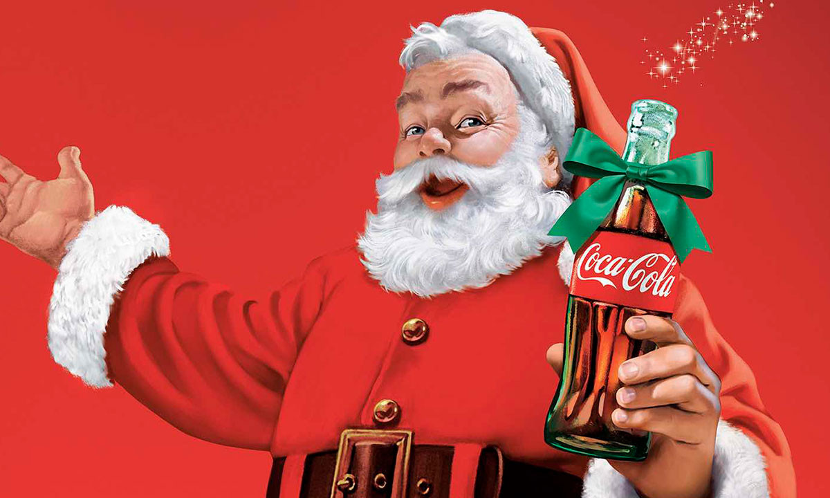 Coca cola papa noel santa claus